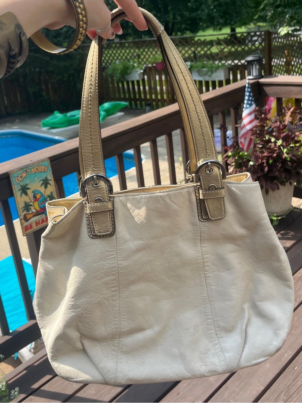 Vintage Coach Soho Leather Tote